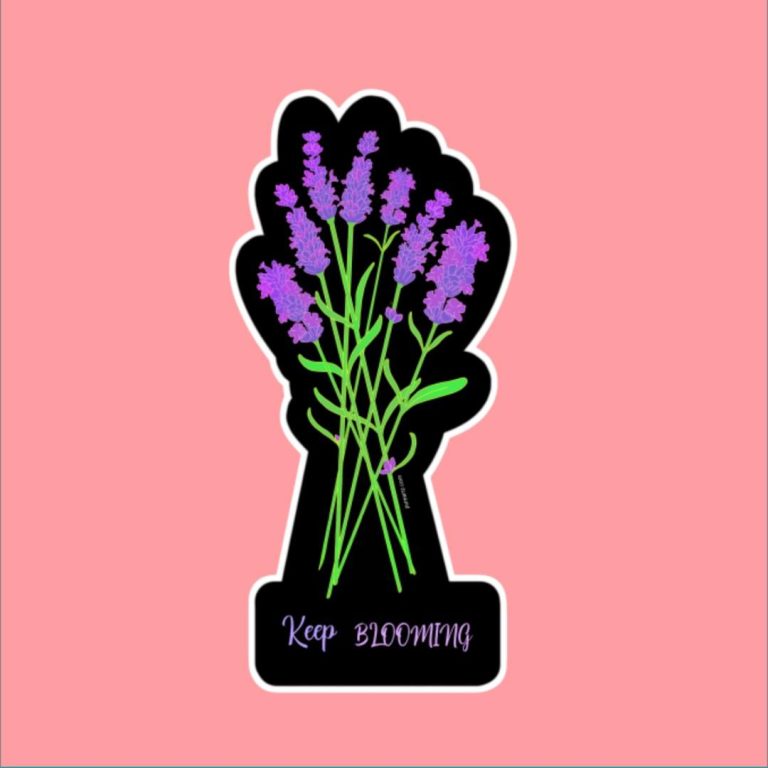 Lavender Sticker