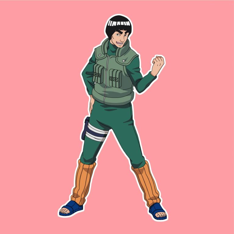 Might Guy Sticker