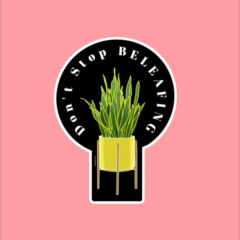 Snake Plant Sticker