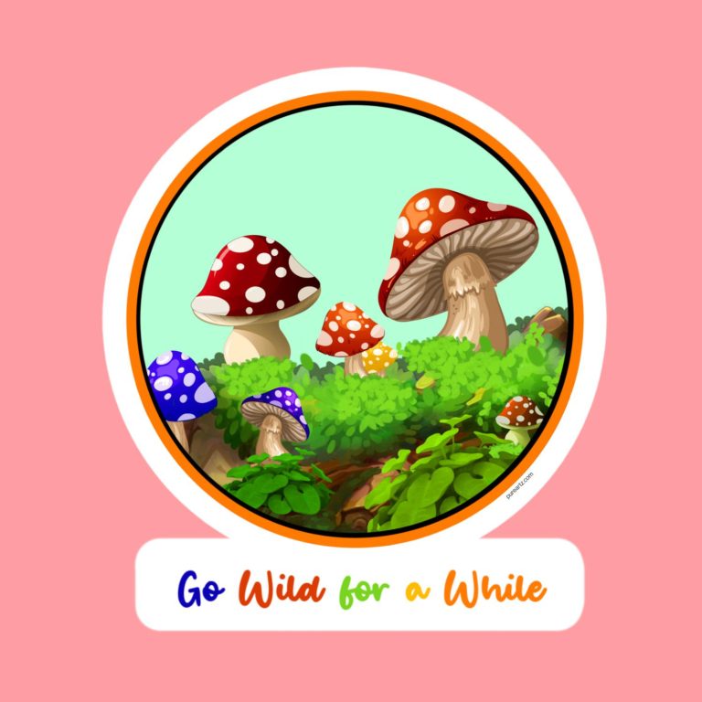 Mushroom Sticker