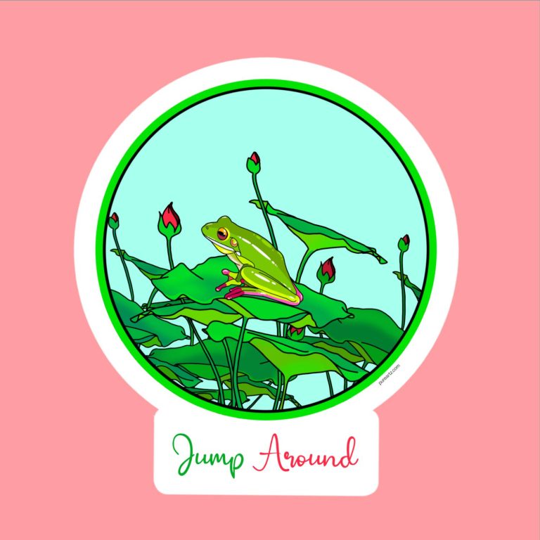 Frog Sticker