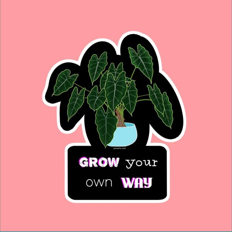 Alocasia Sticker