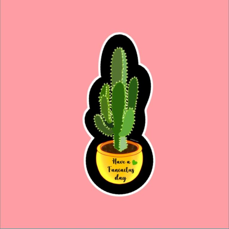 Cactus-2 Sticker