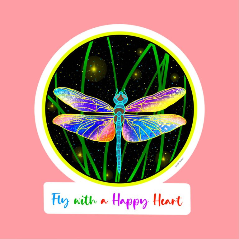 Dragonfly Sticker