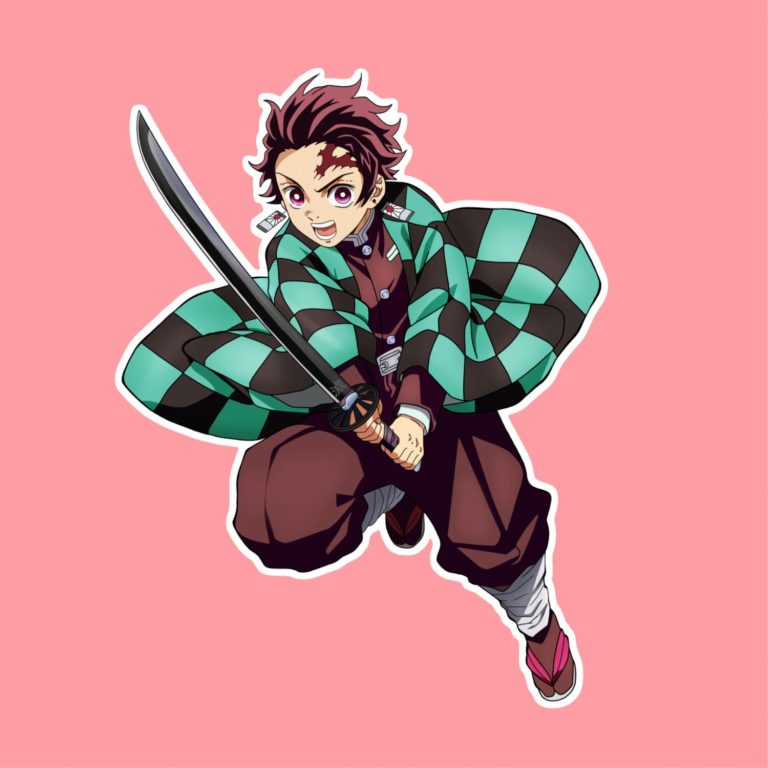 Tanjiro Kamado Demon Slayer (Kimetsu no Yaiba) Sticker