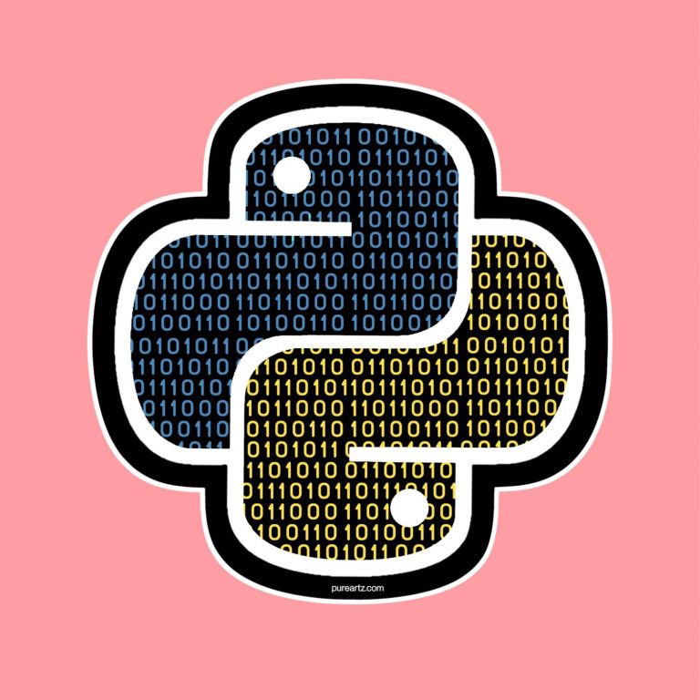 Python - Laptop Sticker