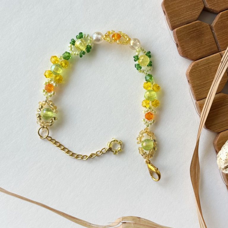 Tangerine Sprout Bracelet